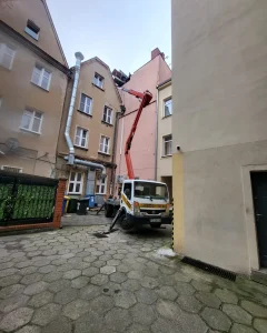 czyszczenie rynien podnosniki koszowe
